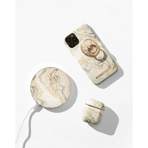 Printed Case iPhone 12 Pro Max Sparkle Greige Marble