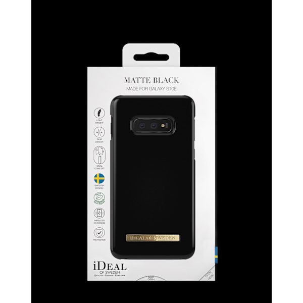 Printed Case Galaxy S10E Matte Black