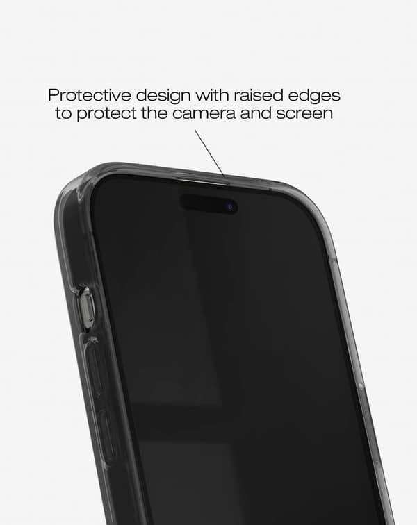 Clear Case MagSafe iPhone 15 Pro Max Tinted Black
