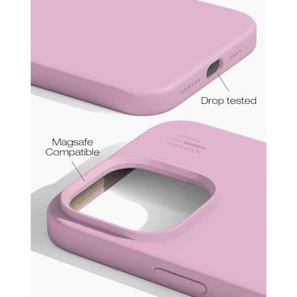 Silicone Case MagSafe iPhone 14 Pro Max Bubblegum Pink Pink