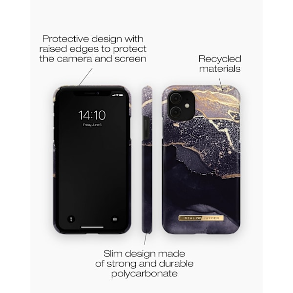 Printed Case iPhone 11 / XR Golden Twilight