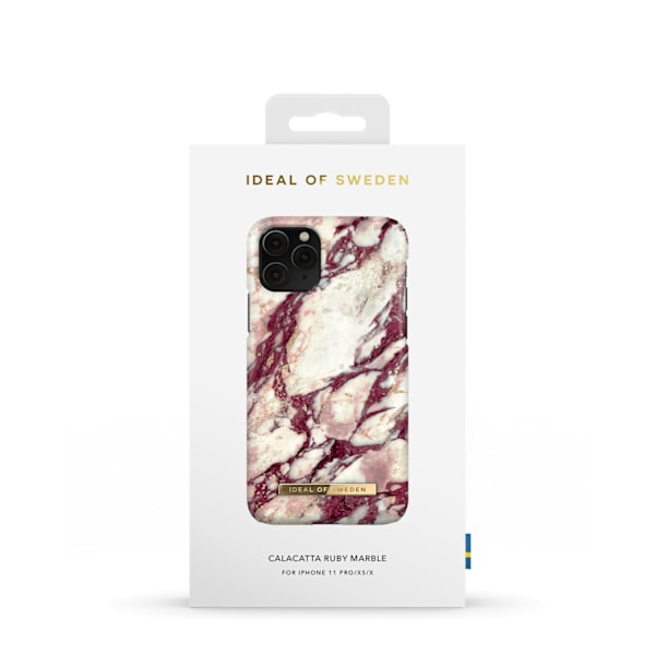 Printed Case iPhone 11 Pro / XS / X Calacatta Ruby Marble