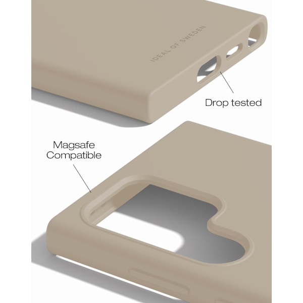 Silicone Case MagSafe Galaxy S24 Ultra Beige Beige
