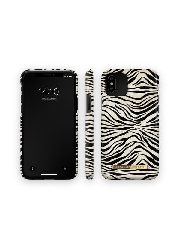 Printed Case iPhone 11 Pro / XS / X Zafari Zebra Beige