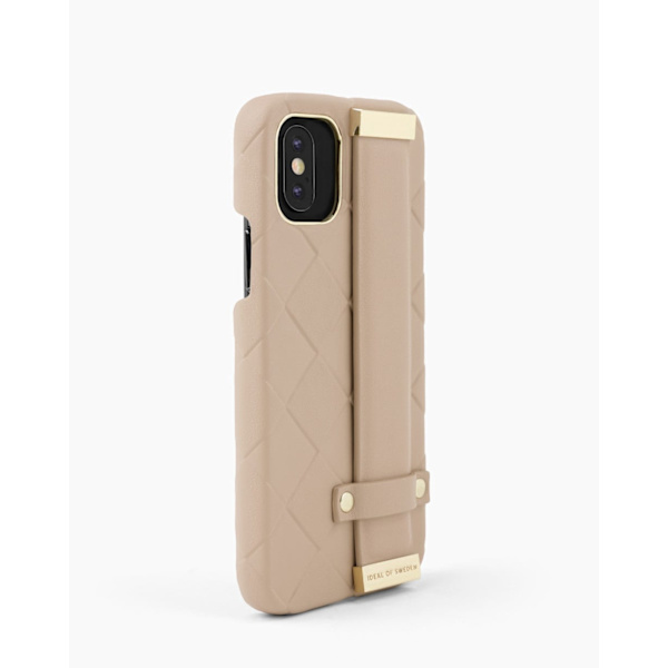 Statement Case iPhone 11 Pro / XS / X Braided Light Camel Beige