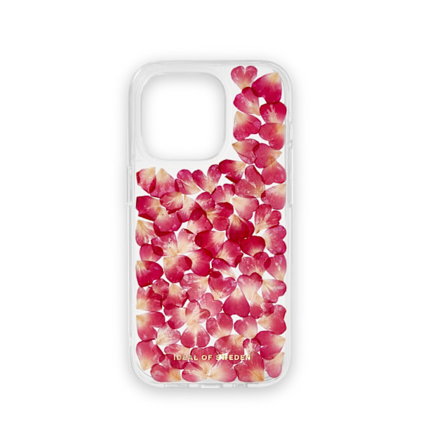 Clear Case iPhone 14 Pro Max Red Roses Transparent
