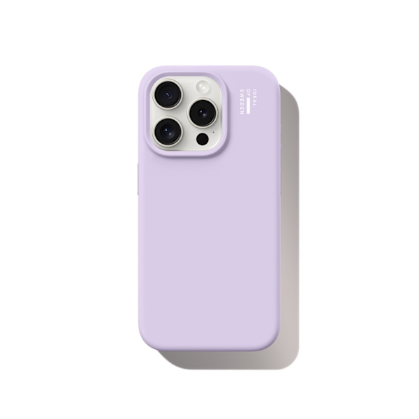 Silicone Case iPhone 15 Pro Lavender Milk