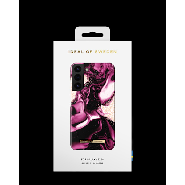 Printed Case Galaxy S22 Plus Golden Ruby Purple
