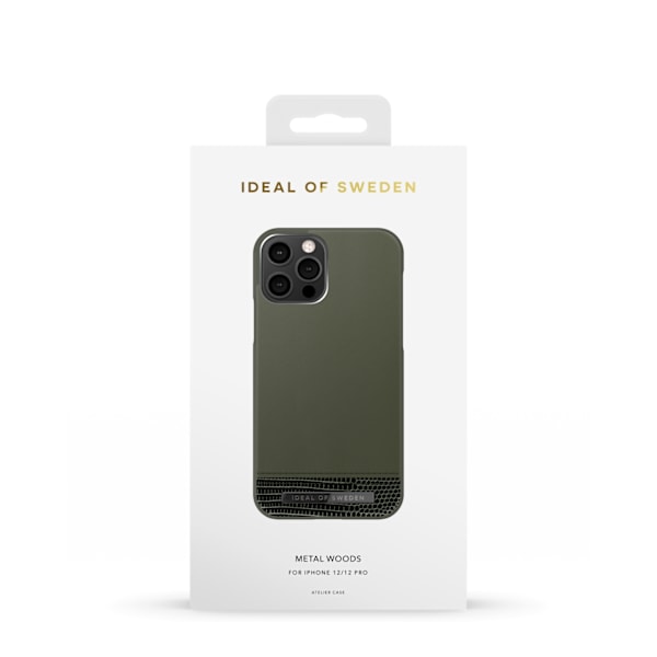 Atelier Case iPhone 12 / 12 Pro Metal Woods