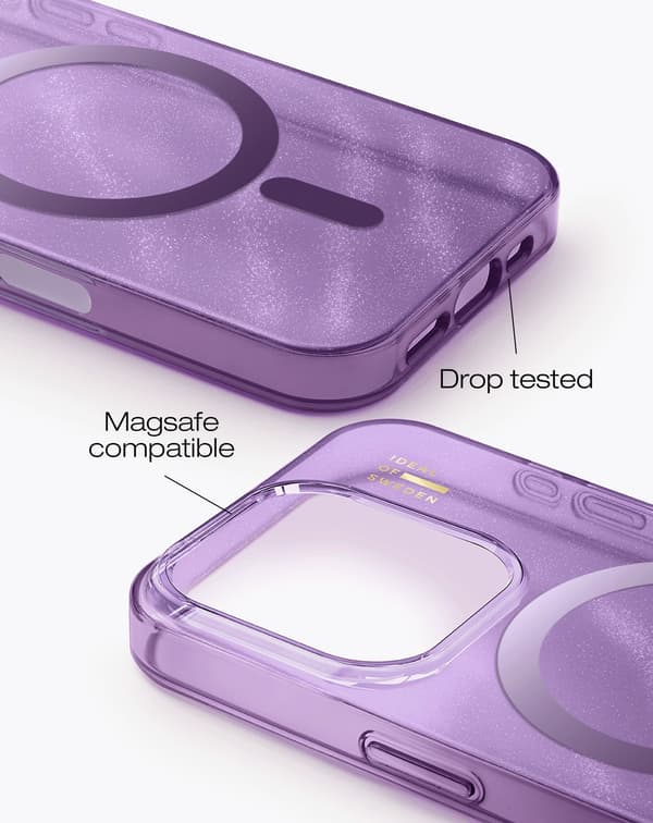 Clear Case MagSafe iPhone 16 Pro Max Amethyst Mist