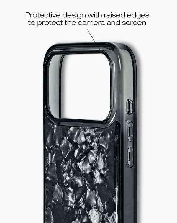 Pearlised Case iPhone 17 Pro Black Svart
