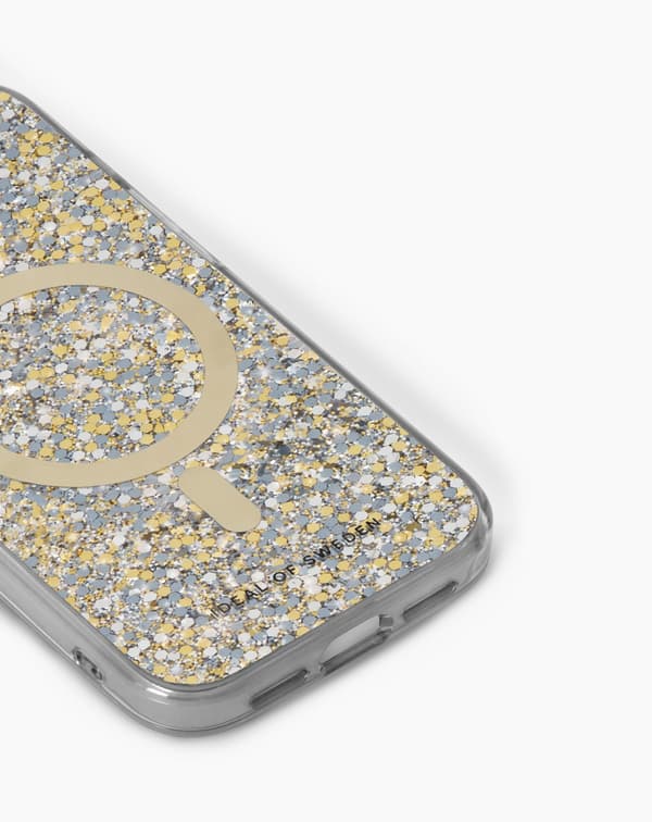 Clear Case MagSafe iPhone 15 Plus Glam Guld