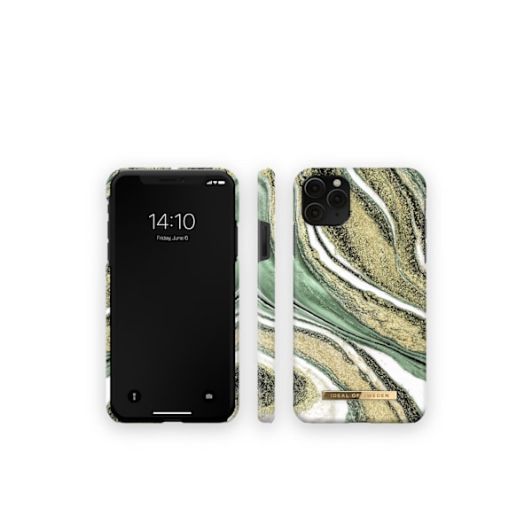 Printed Case iPhone 11 Pro Max / XS Max Cosmic Green Swirl