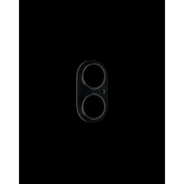 Camera Lens Protector 3D iPhone 17 Aluminium Black Svart
