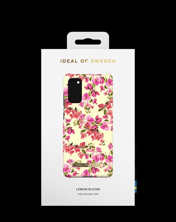 Printed Case Galaxy S20 Lemon Bloom Yellow
