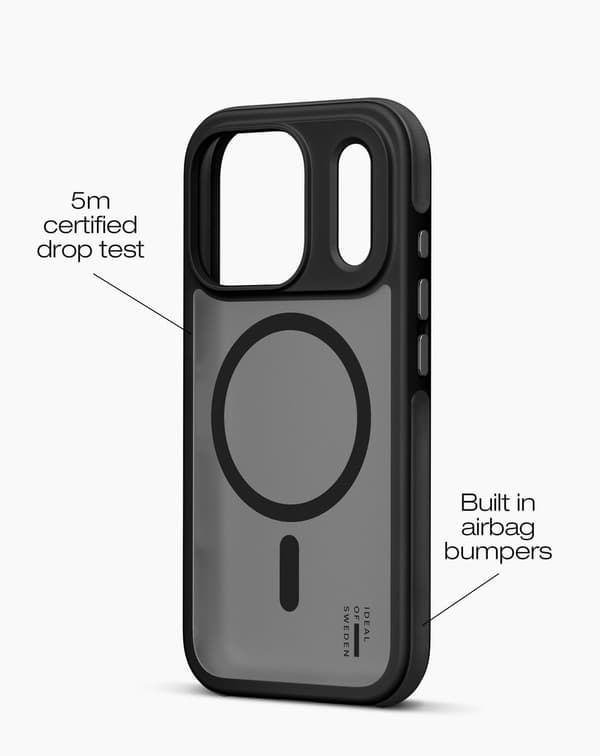 Ideal Bumper Case MagSafe iPhone 17 Pro Max Black Black