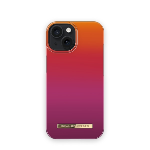 Printed Case iPhone 15 Vibrant Ombre Multicolor