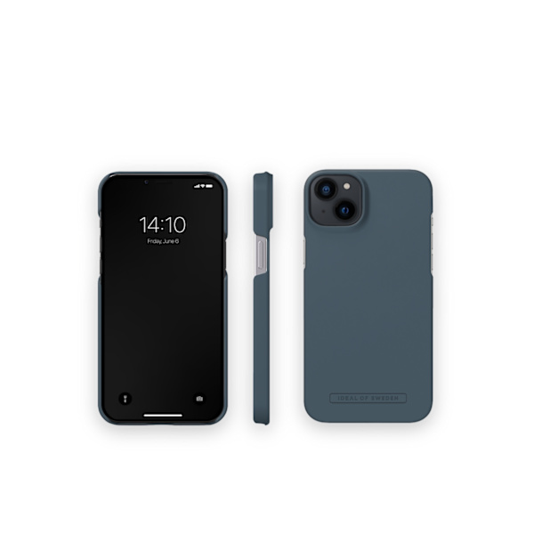 Seamless Case iPhone 14 Plus Midnight Blue Blue