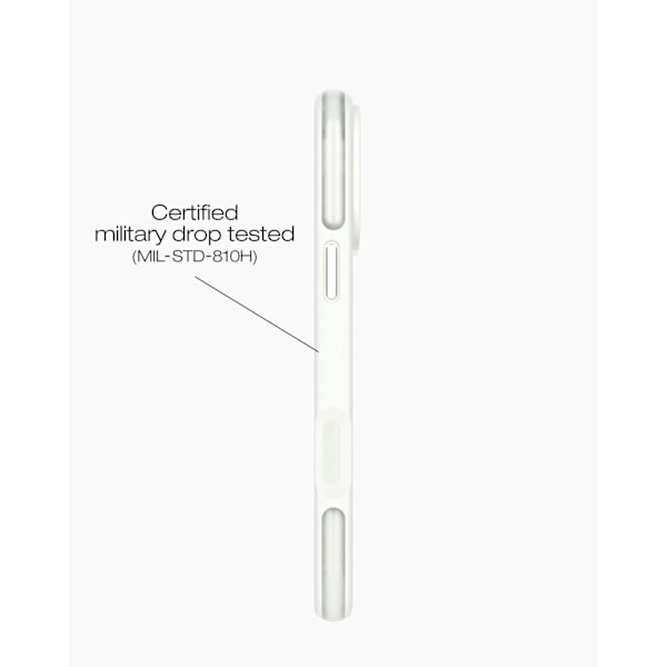 Ideal Bumper Case MagSafe iPhone 16 Pro Max Cloudy White