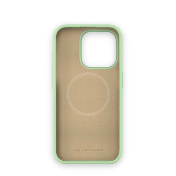 Silicone Case MagSafe iPhone 15 Pro Mint Grön