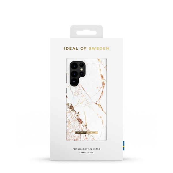 Printed Case Galaxy S22 Ultra Carrara Gold