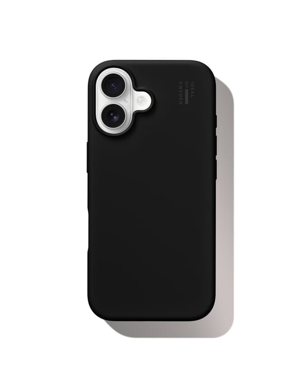Silicone Case MagSafe iPhone 16 Black Svart