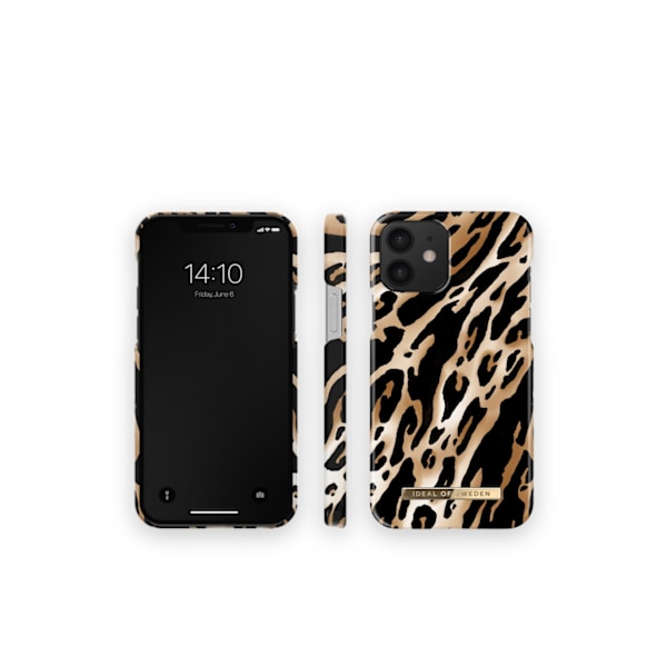Printed Case iPhone 12 / 12 Pro Iconic Leopard