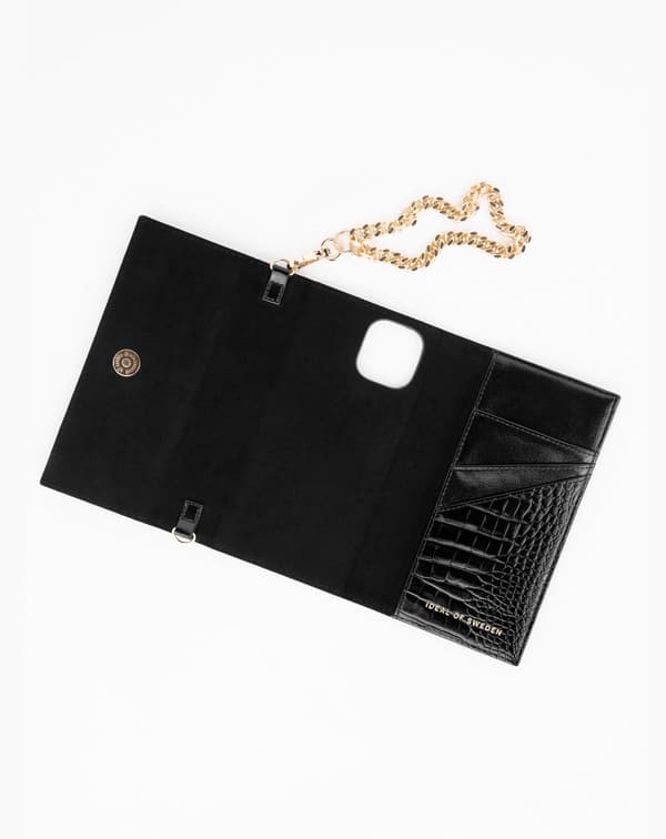 Studio Clutch Galaxy S21 Plus Neo Noir Croco Black