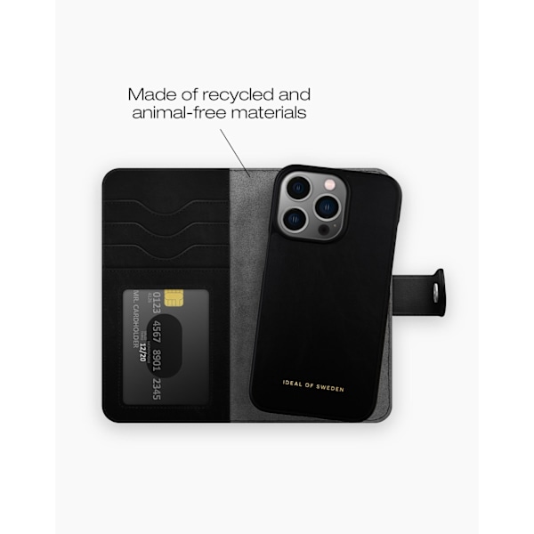 Magnet Wallet+ iPhone 13 Pro Black Black