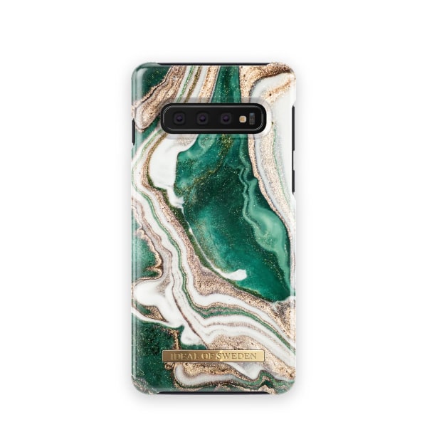 Fashion Case Galaxy S10 Golden Jade Marble
