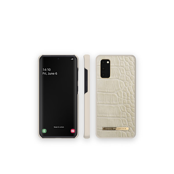 Atelier Case Galaxy S20 Caramel Croco Brown