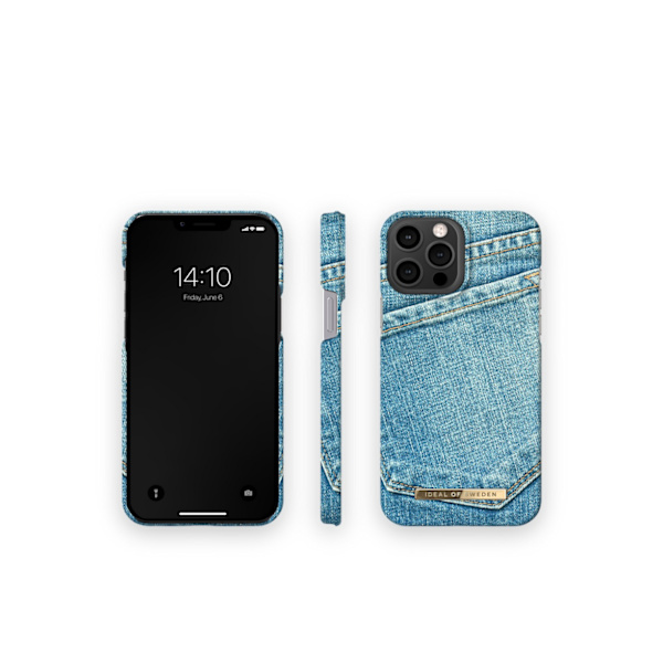 Printed Case iPhone 12 Pro Max / 13 Pro Max Denim Bliss Blue