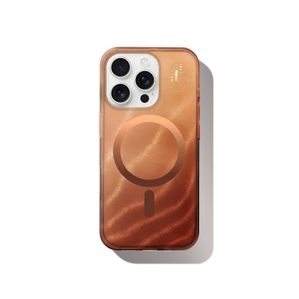 Clear Case MagSafe iPhone 16 Pro Mocha Mousse Brun
