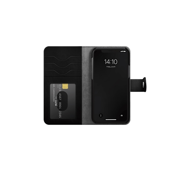 Magnet Wallet+ iPhone 13 Mini Black Black