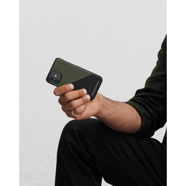 Atelier Case iPhone 12 Pro Max / 13 Pro Max Onyx Black Khaki Green