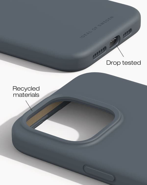 Silicone Case iPhone 15 Pro Max Midnight Blue Blå