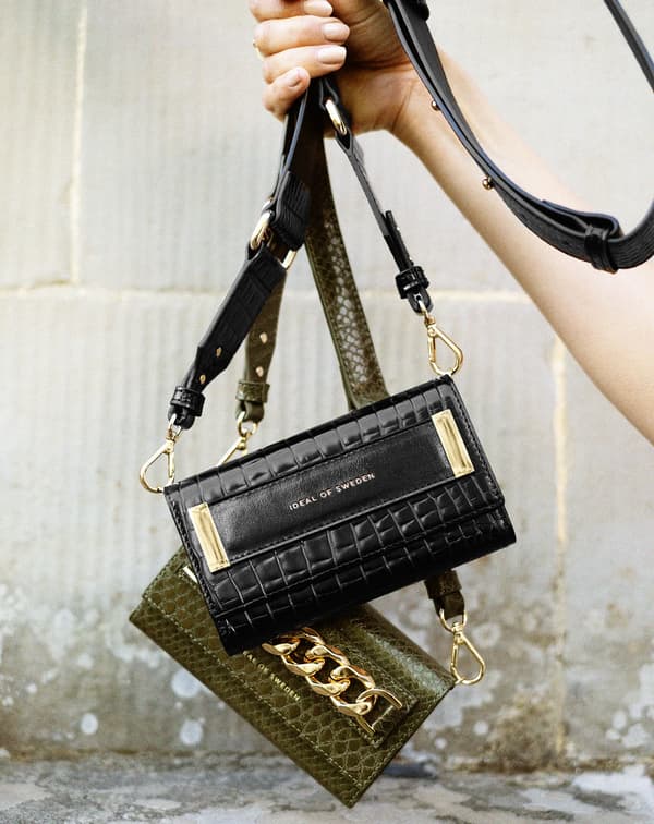 Studio Clutch Galaxy S21 Plus Neo Noir Croco Black