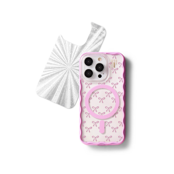 Print Pack iPhone 12 Pro Max / 13 Pro Max / 14 Pro Max / 15 Pro Max / 16 Pro Max Bow Fever Silver