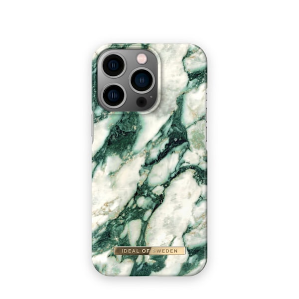 Printed Case iPhone 13 Pro Calacatta Emerald Marble Green