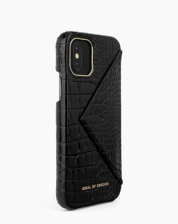 Statement Case iPhone 11 Pro / XS / X Neo Noir Croco Black