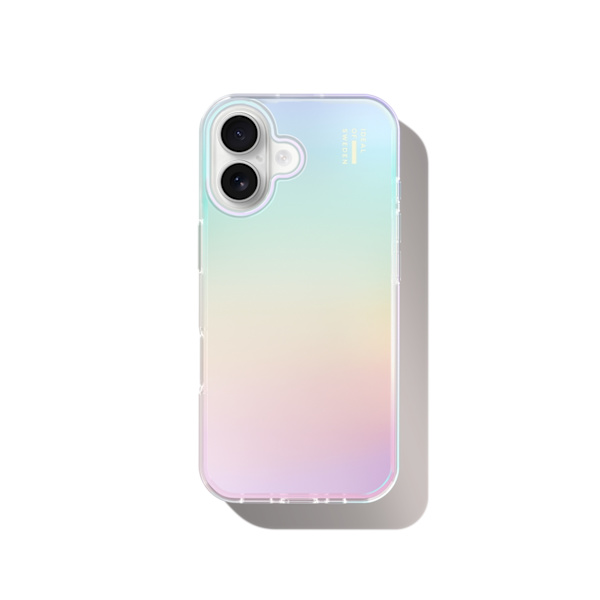 Clear Case iPhone 16 Shimmer multifärg