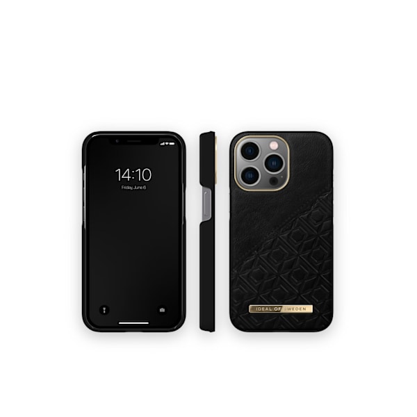 Atelier Case iPhone 13P Embossed Blk