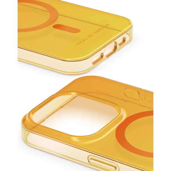 Clear Case MagSafe iPhone 15 Pro Orange Spritz Orange