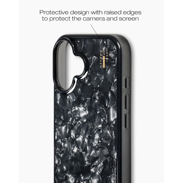 Pearlised Case iPhone 16 Plus Black