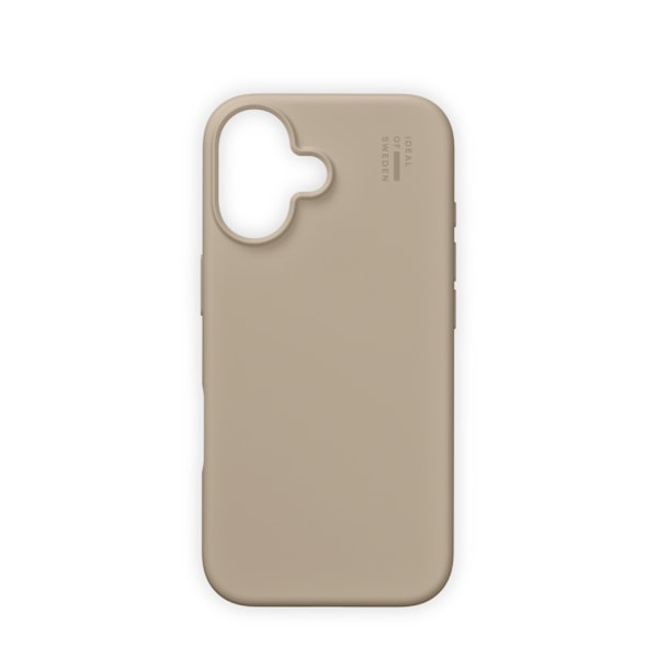Silicone Case iPhone 16 Plus Beige