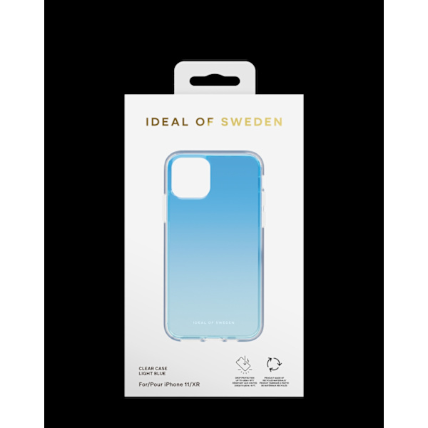 Clear Case iPhone 11 / XR Light Blue Blue