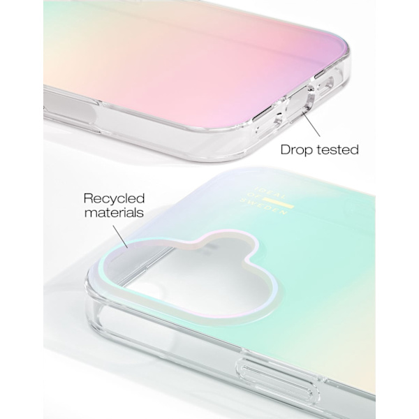 Clear Case iPhone 16 Shimmer Multicolor