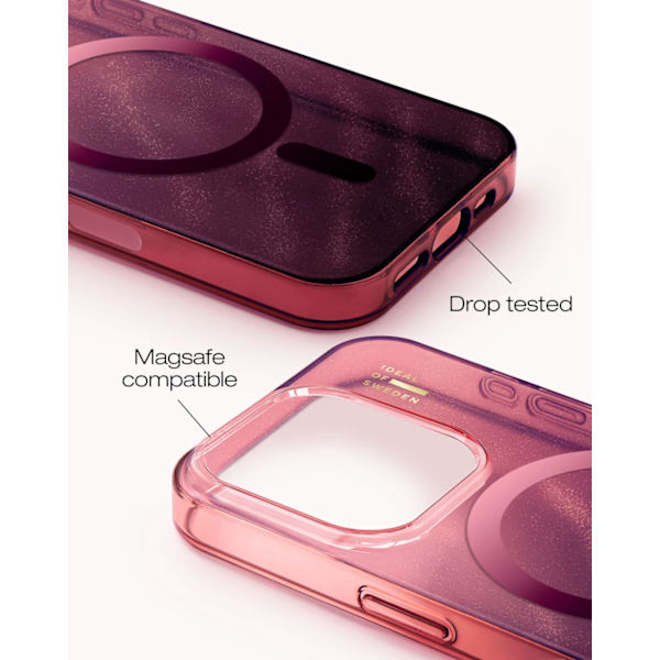 Clear Case MagSafe iPhone 16 Pro Cherry Lacquer Brun