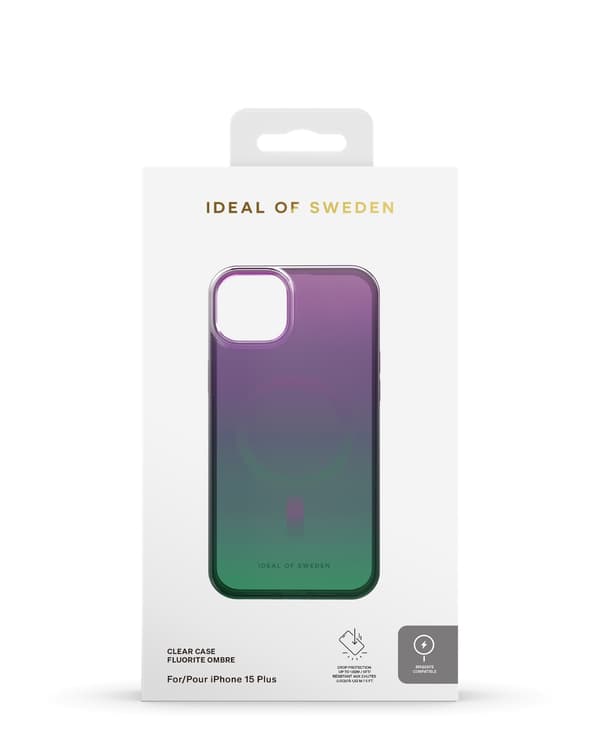 Clear Case MagSafe iPhone 15 Plus Fluorite Ombre multifärg