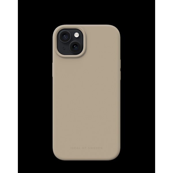 Silicone Case iPhone 15 Plus Perfect Beige Beige
